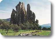 Scorcio del monumento naturale di Campo Soriano (Parchi Lazio)